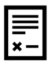 Contract icon